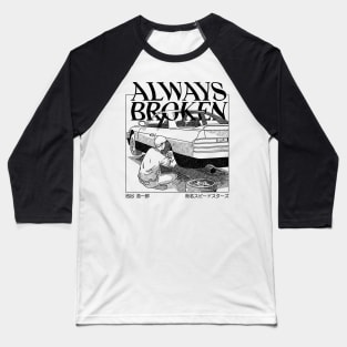 Initial D - Always Broken Baseball T-Shirt